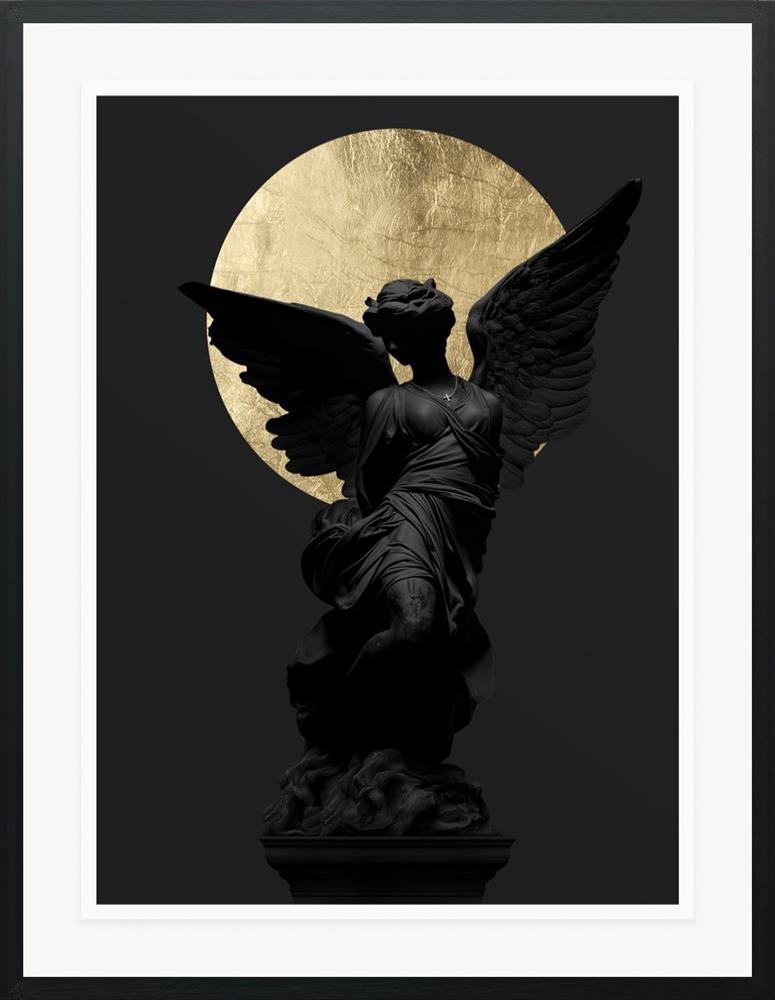 her faith framed print by artist chuck