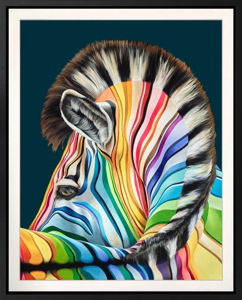 time to shine canvas framed rint by artist hayley goodhead