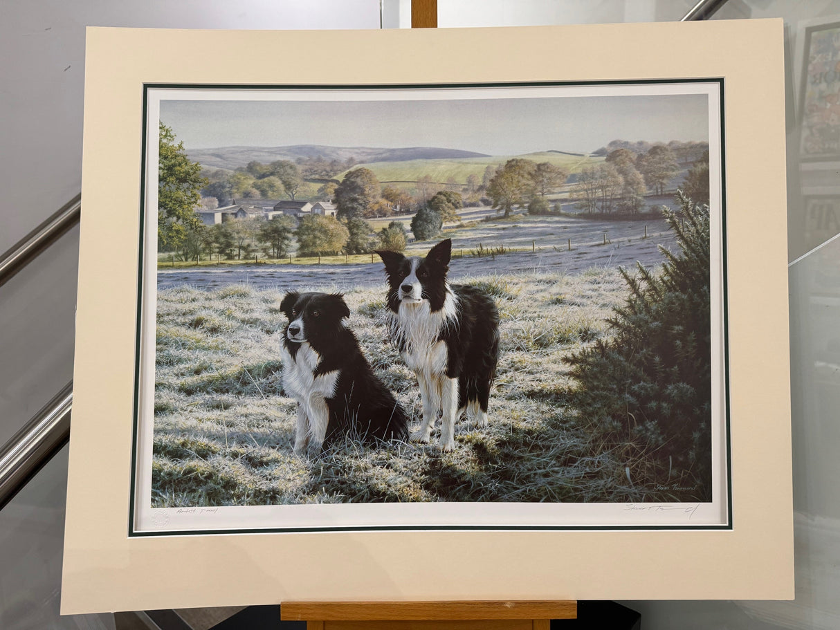 best friends artist proof mounted print by artist steven townsend