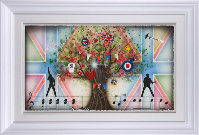 best of british music framed print by artist kealey farmer