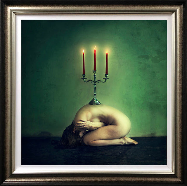 candelis ii framed print by artist michelle mackie