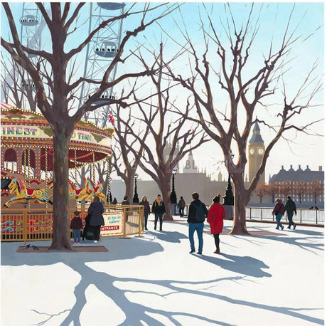carousel ii mounted print by jo quigley