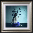 entrapment ii framed print by artist michelle mackie