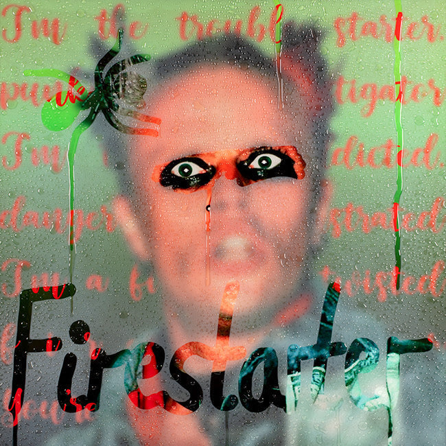 firestarter print by artist tboy