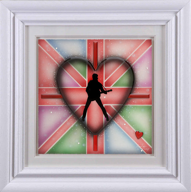 george framed print by artist kealey farmer