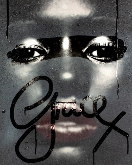 grace jones print by artist tboy