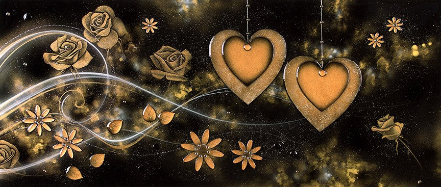 heart of gold unframed print by artist kealey farmer