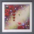 hope flies framed print by artist kealey farmer