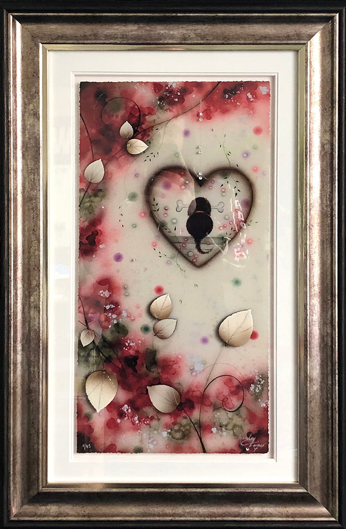 mine framed print by artist kealey farmer