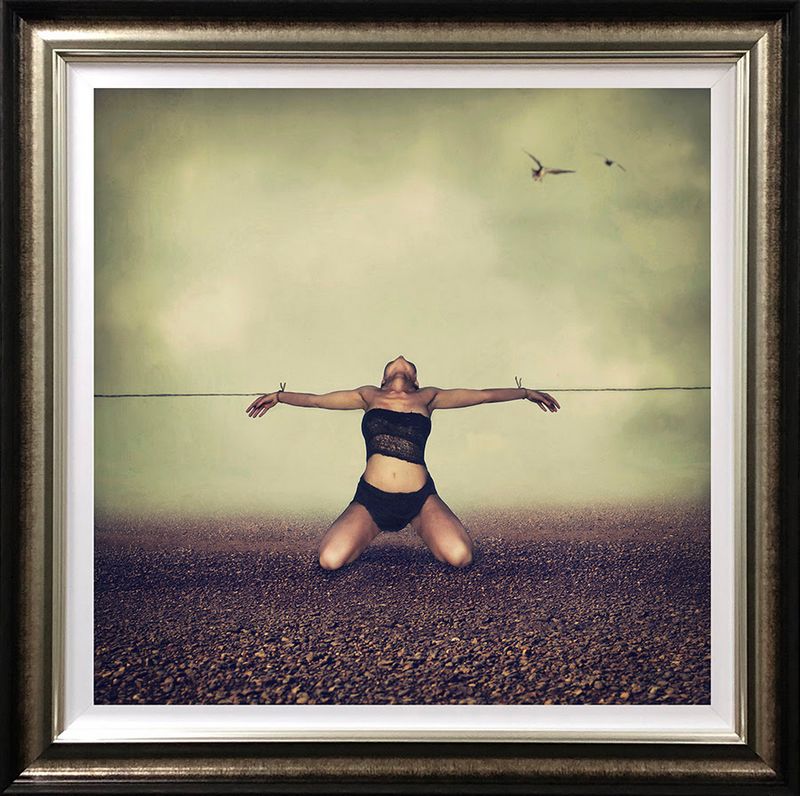 pulled in all directions framed pint by artist michelle mackie