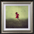 puppet i framed print by artist michelle mackie