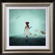 queen of hearts framed print by artist michelle mackie
