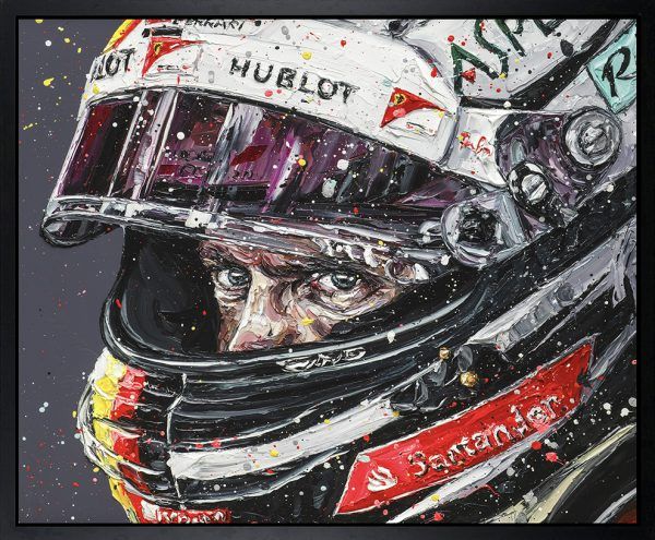 Seb Focused Sebastian Vettel