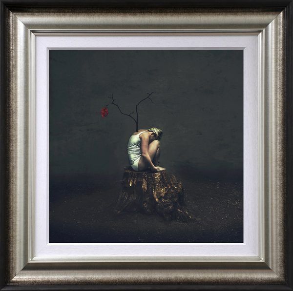 seed of hope framed print by artist michelle mackie