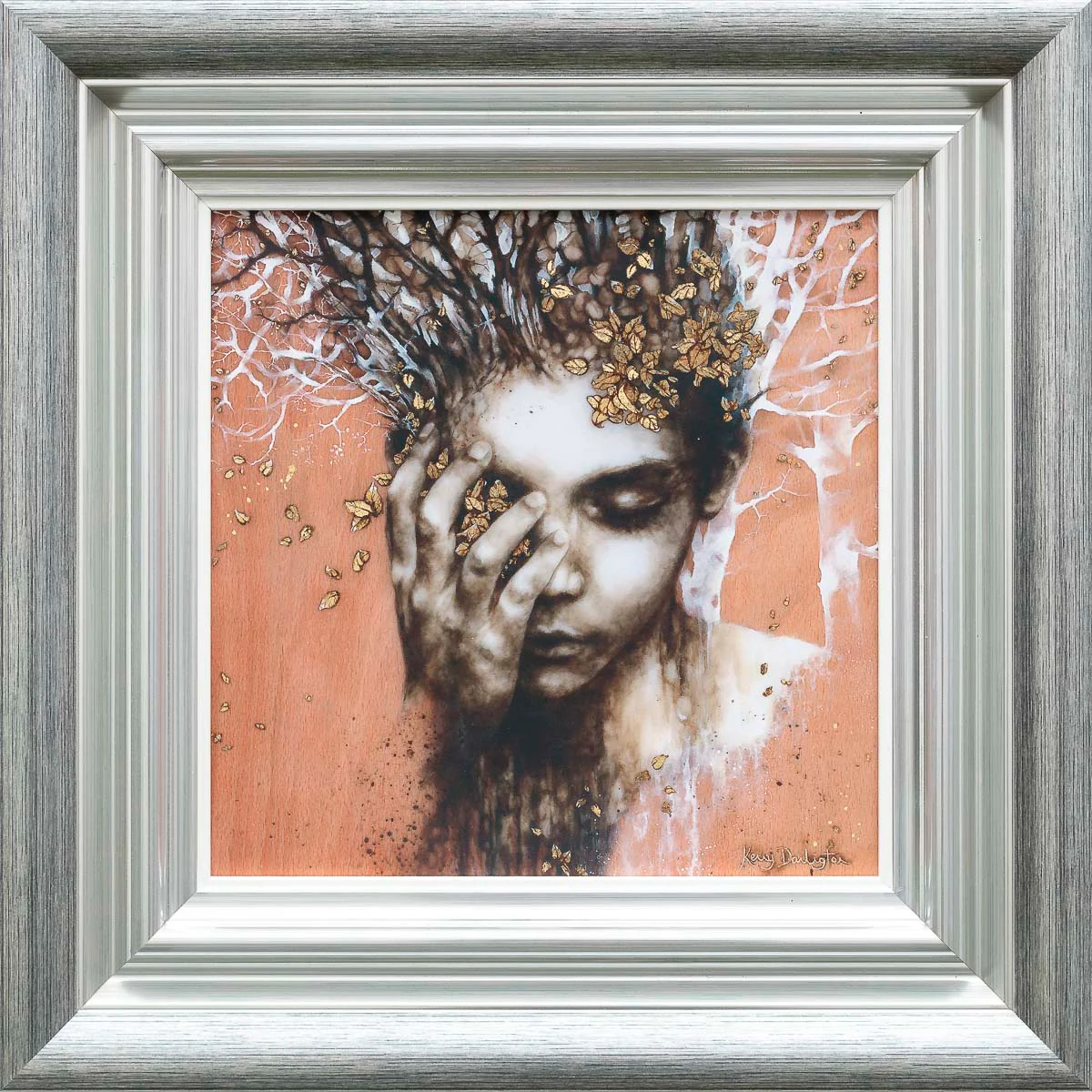 tangled roots framed by artist kerry darlington
