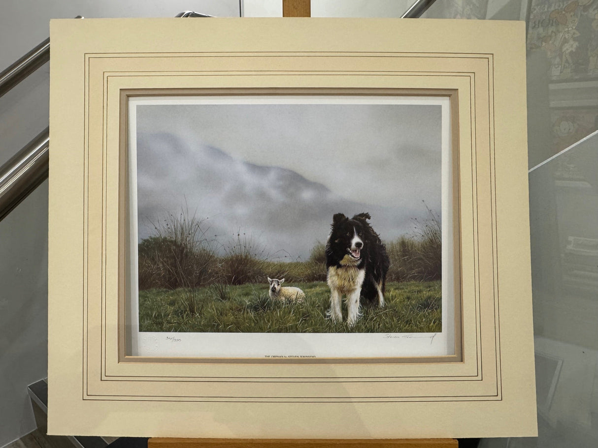 the orphan mounted print by artist steven townsend