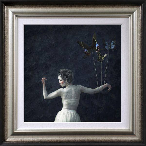 transition framed print by artist michelle mackie