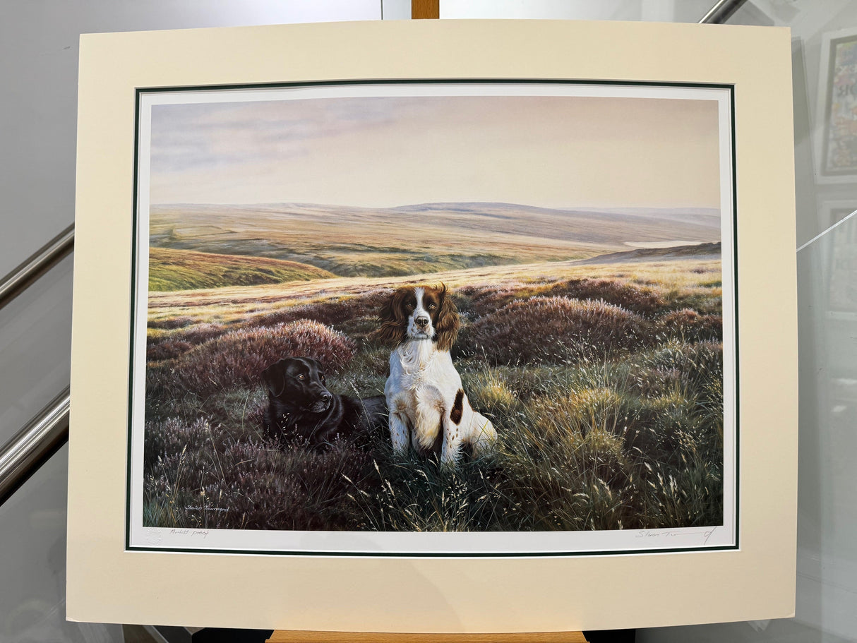 workmates artist proof mounted print by artist steven townsend