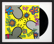 3 feet high and rising album cover with vinyl record framed by artist tboy
