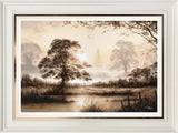 a new day framed print by artist roffway