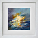 breadking light miniature framed print by artist alison johnson
