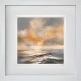 echoes of time miniature framed print by artist alison johnson