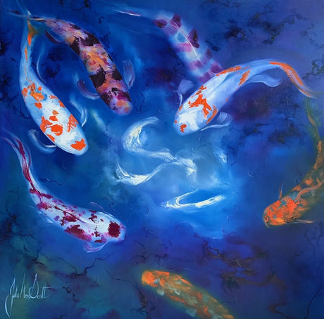blind will see framed print by artist julie ann scott