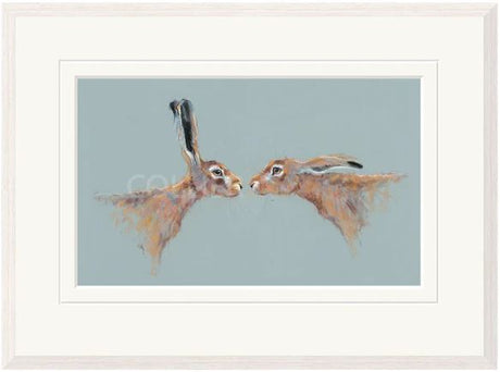brief encounter framed print by artist nicky litchfield