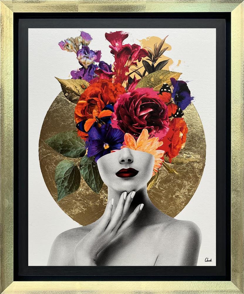 calypso framed miniature print by artist chuck