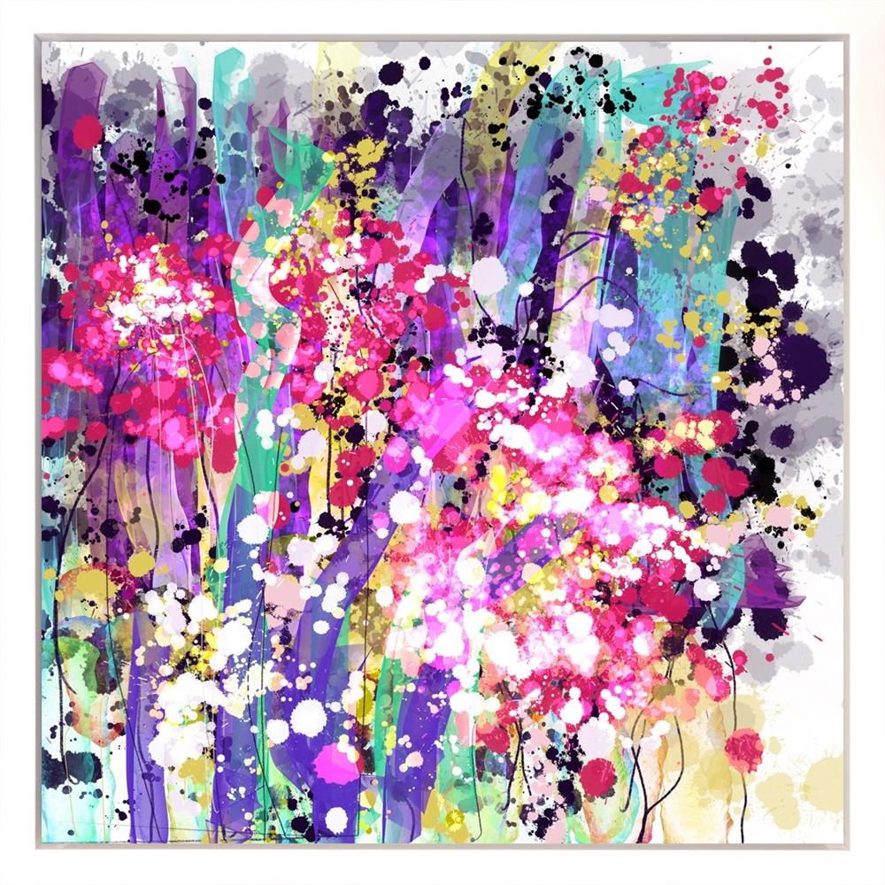carnival time framed deluxe canvas print by artist jean picton