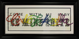 cinderfuckinrella framed print by artist courty