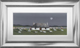 coastal croft framed print by artist nick potter