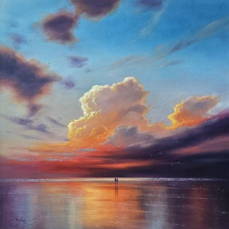 fair skies ahead framed print by artist ben payne