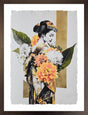 fukuoka framed print by artist chuck