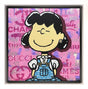 luxury lucy framed original by artist emily crook