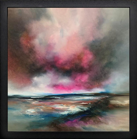 natures embers framed print by artist alison johnson