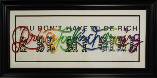 princefuckingcharming framed print by artist courty
