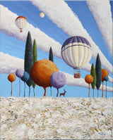 ride the wind mounted print by artist bret burkmar