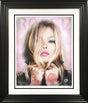 rock star rogue black framed print by artist JJ Adams