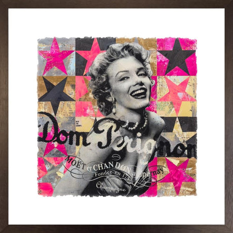 stars and smiles framed print by artist robert mars
