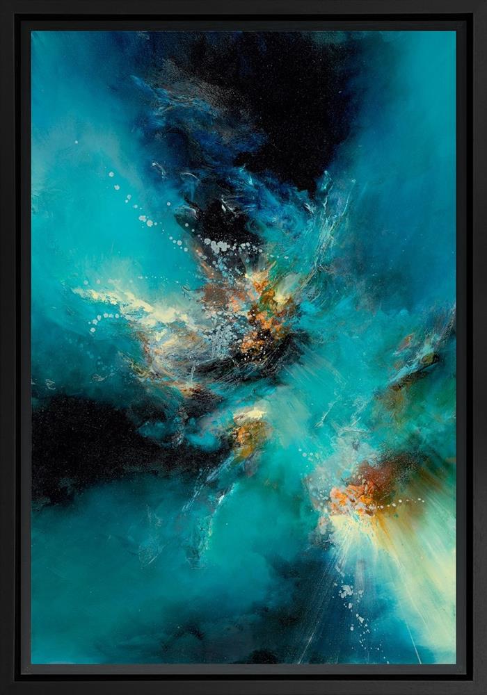 supernova ii framed print by artist alison johnson