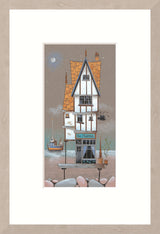 the monkfish framed print by artist gary walton