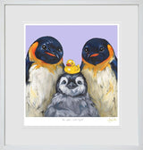 the splish splash squad print framed by artist amy louise