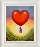 the world is ours framed print by artist michael abrams