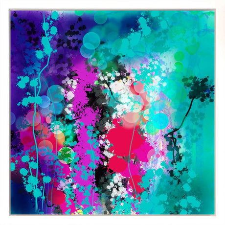 together again framed deluxe canvas print by artist jean picton
