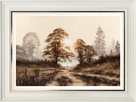 together forever framed print by artist roffway