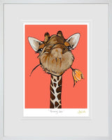 towering love framed print by artist amy louise