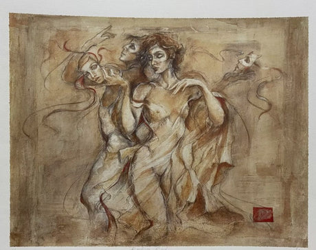 back to back print by artist joy kirton smith