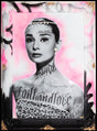 beauty and grace pnk framed print by artist ghost