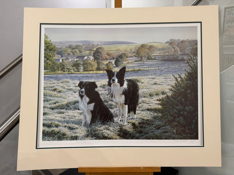 best friends artist proof mounted print by artist steven townsend